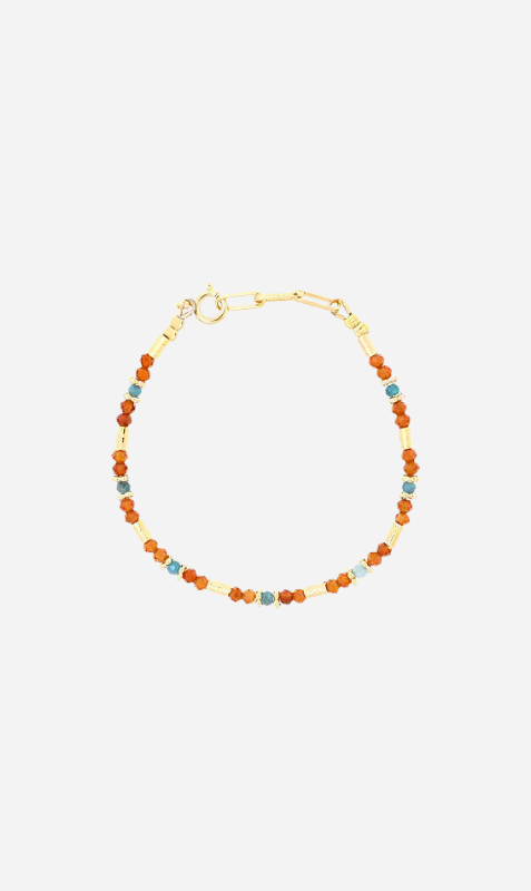 Tityaravy | Sati Bracelet - Grenat/Apatite