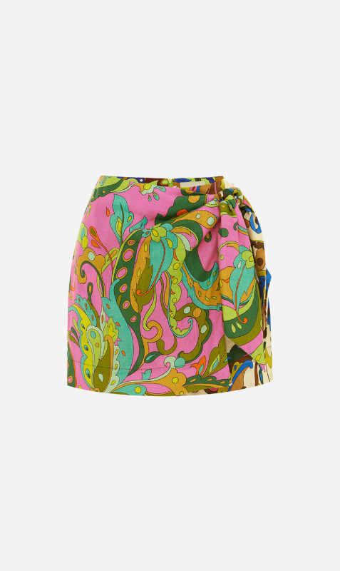 Alemais | Yvette Sarong Skirt - Print