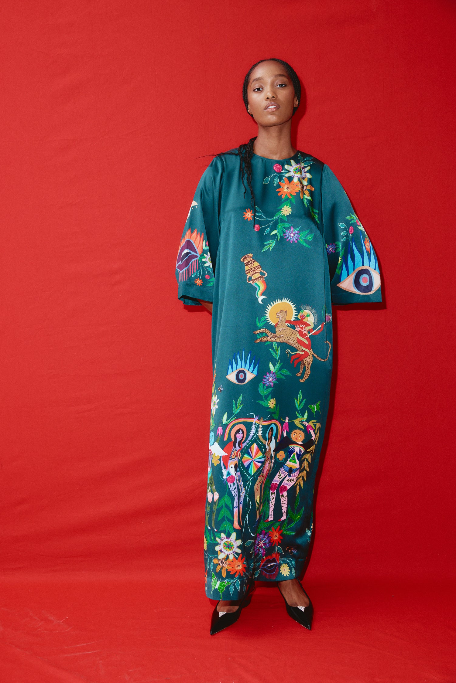 Alemais | Agatha Midi Dress - Print