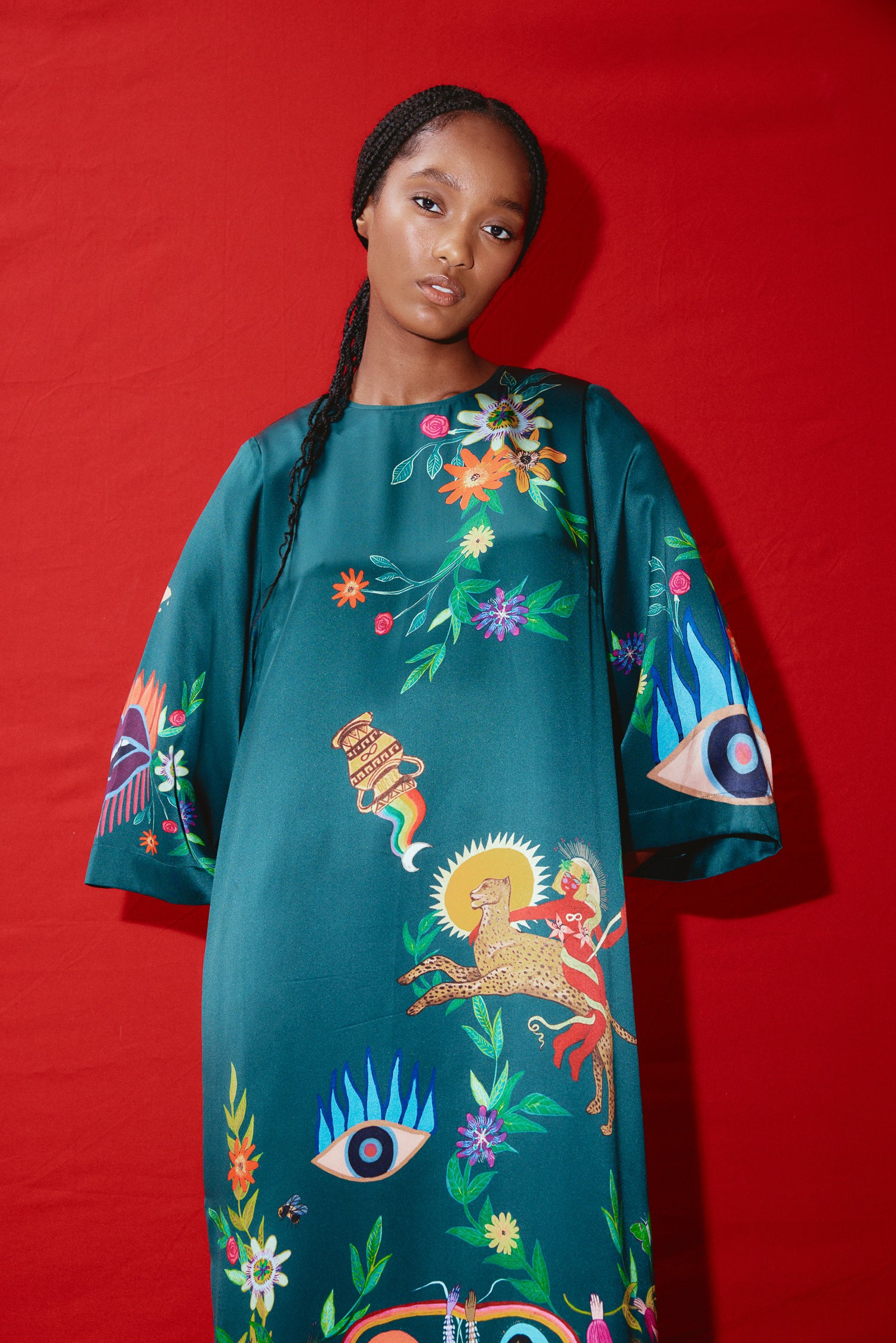Alemais | Agatha Midi Dress - Print