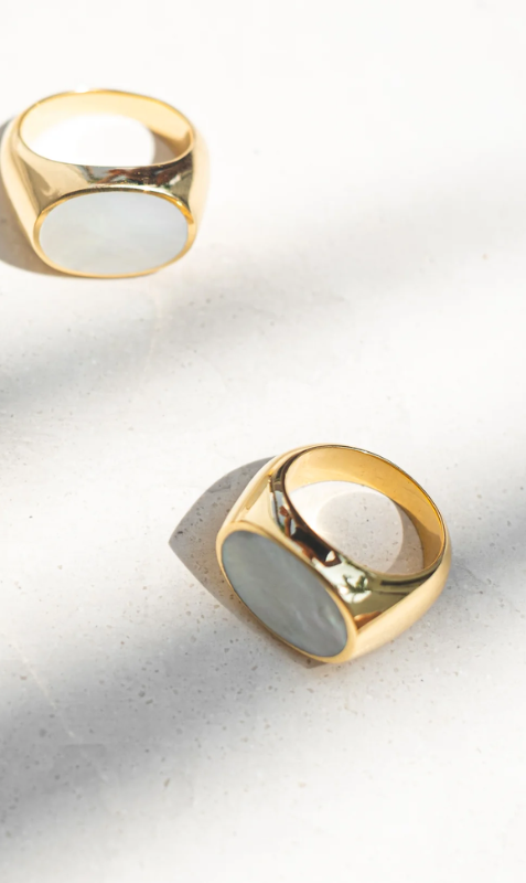 Celine sales signet ring