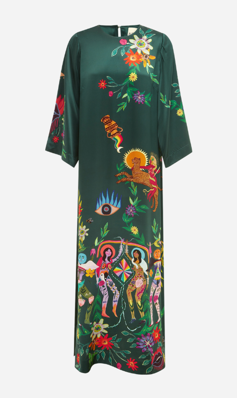 Alemais | Agatha Midi Dress - Print