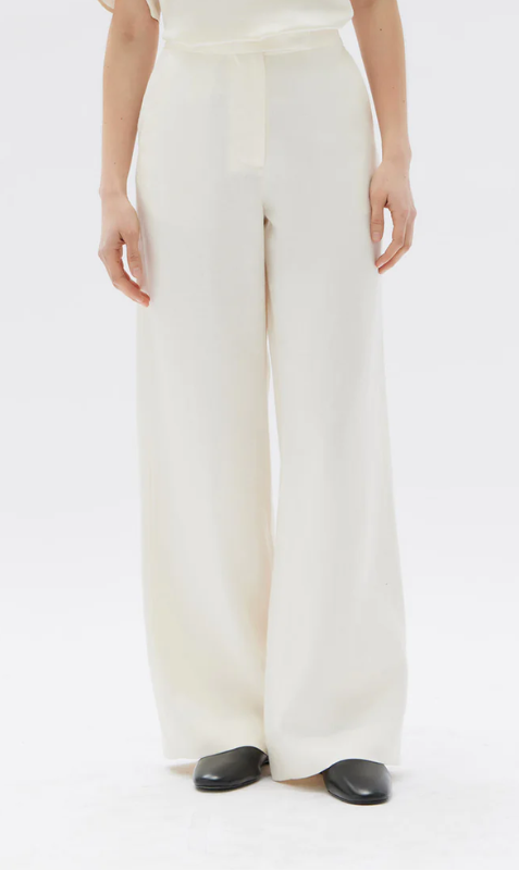 Assembly Label | Leila Linen Pant - Oat
