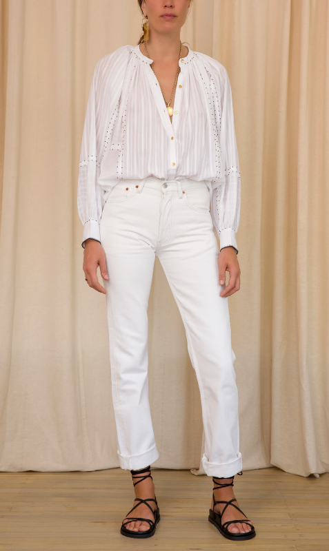 Ilio Nema | Thea Blouse - White