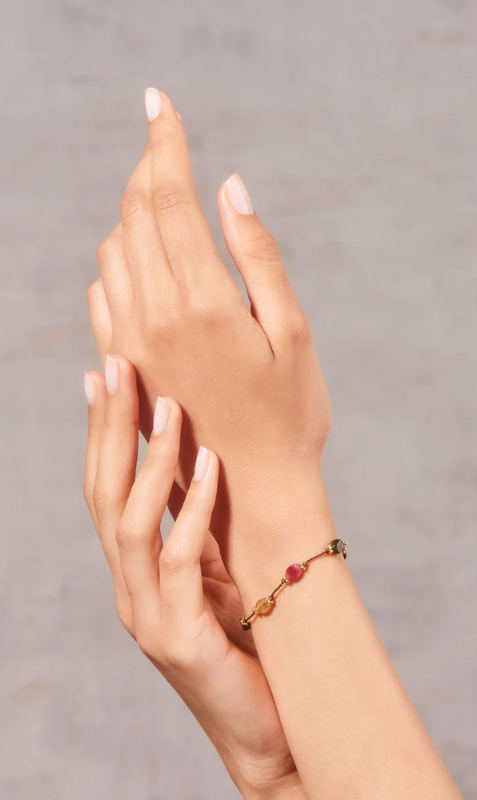 Tityaravy | Tulsi Bracelet - Tourmaline Multi