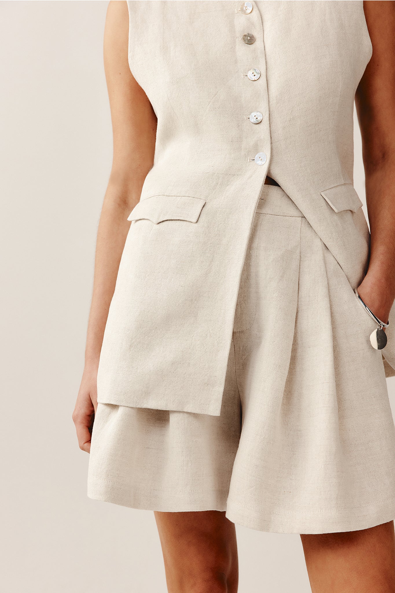 Marle | Leo Vest - Birch
