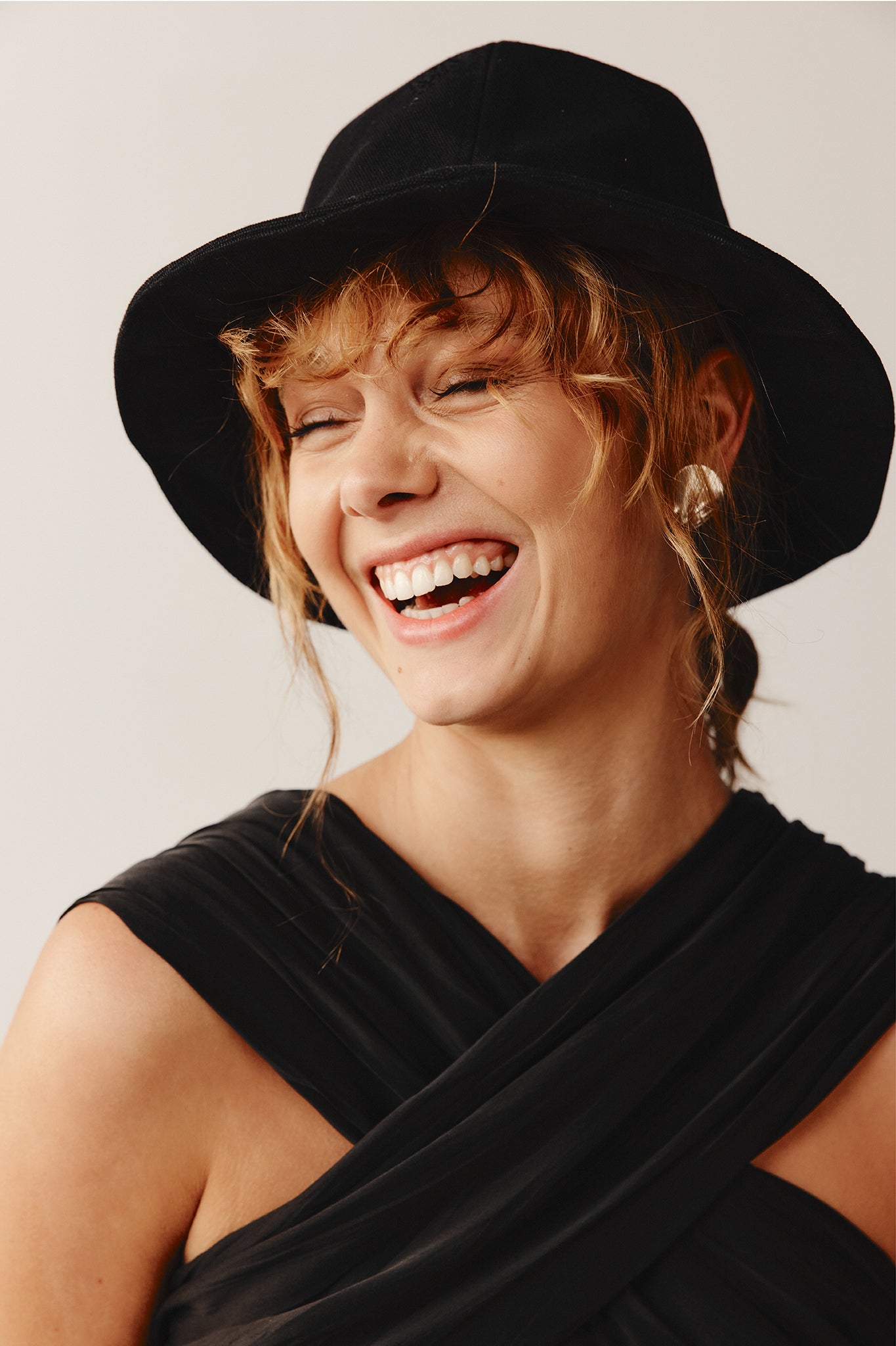 Marle | Abuela Hat - Black Embroidery