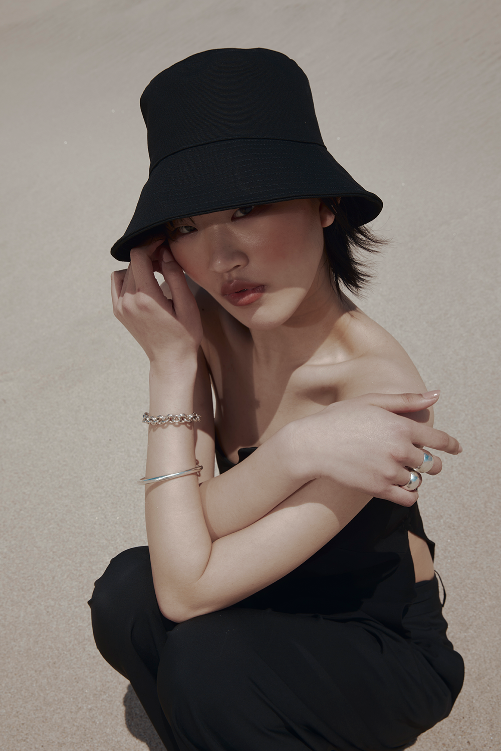 Rebe | Bucket Hat - Black