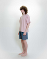Beach Brains | Boxy Tee - Pink