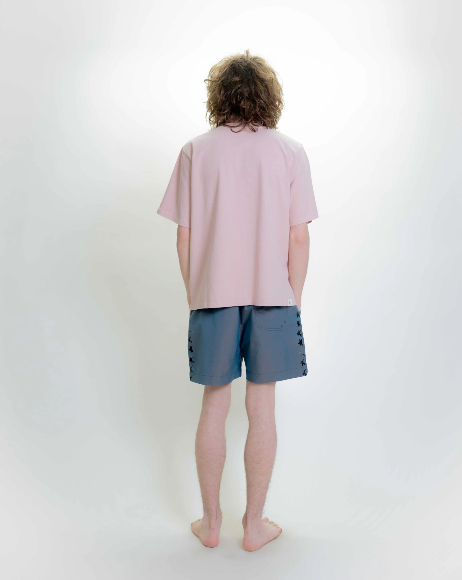 Beach Brains | Boxy Tee - Pink