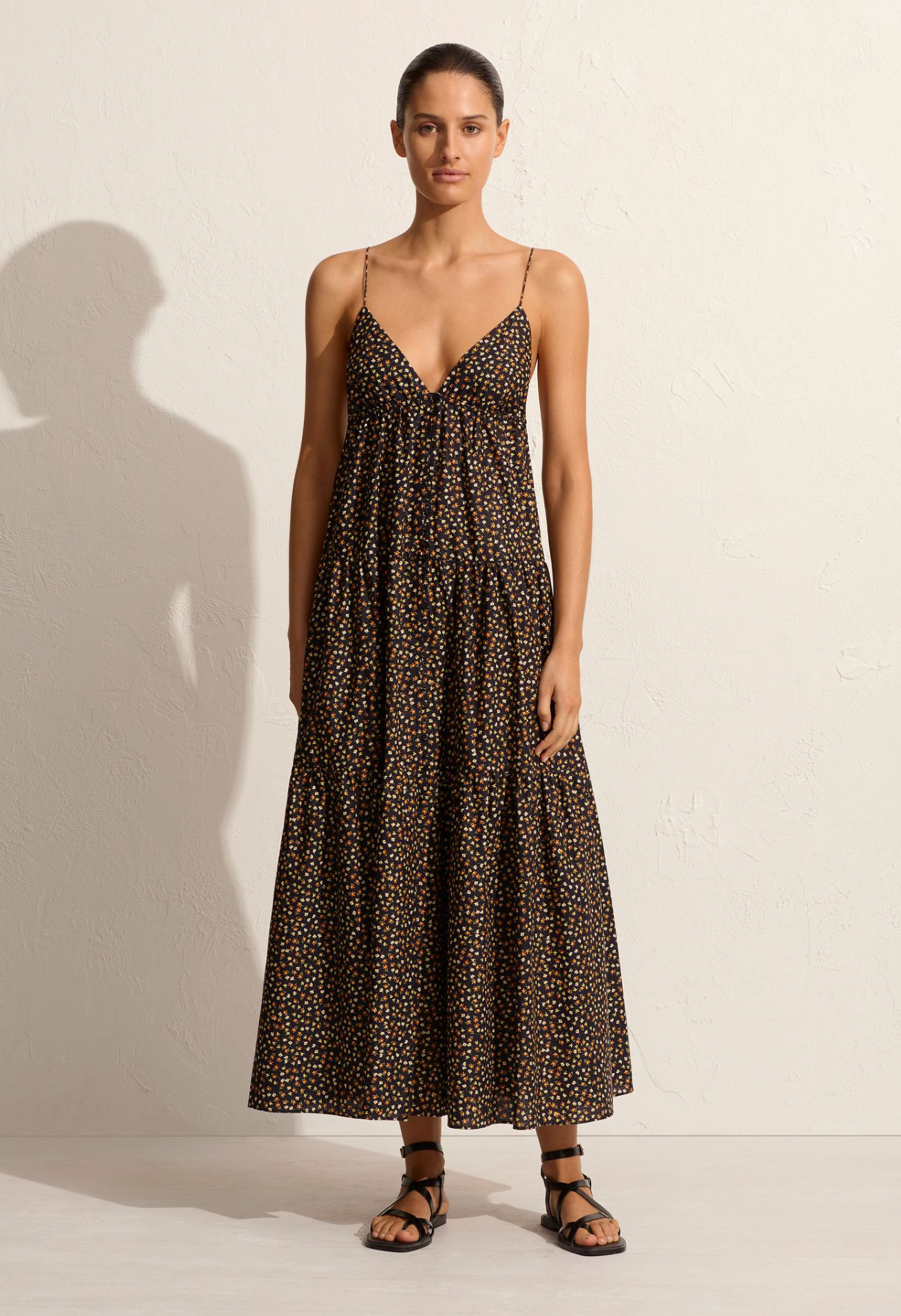Matteau | Triangle Tiered Sundress - Meadow