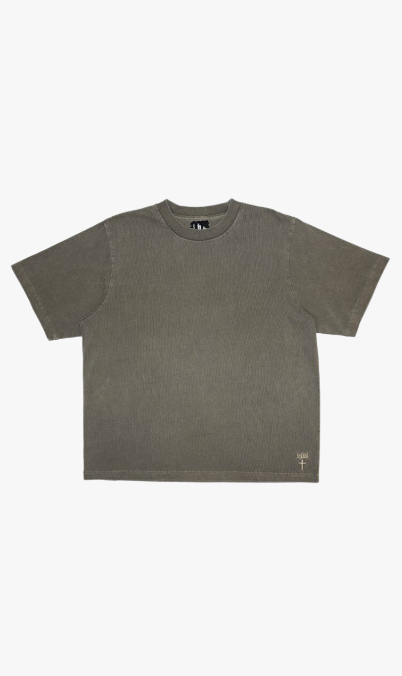 Beach Brains | Boxy Tee - Khaki