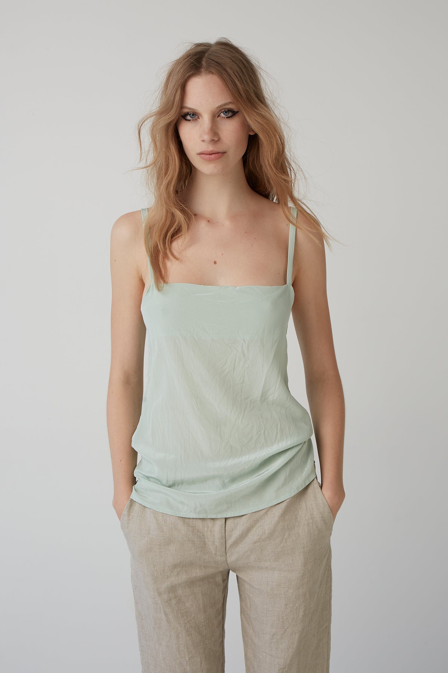 Mint green camisole deals