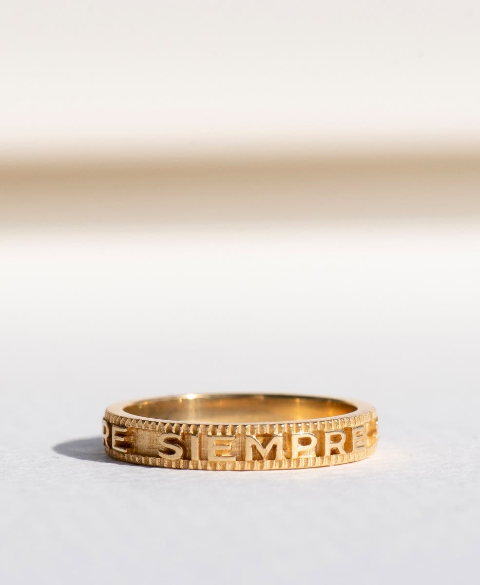 Zoe & Morgan | Siempre Ring - Gold