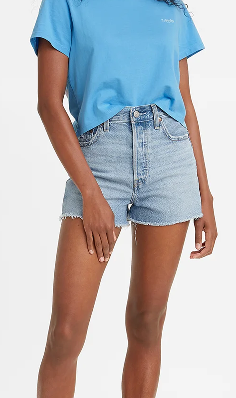 Levis Ribcage Short Bernal Frost Sisters Co