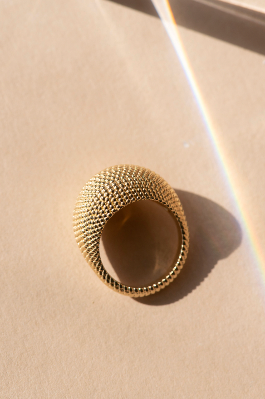 Zoe & Morgan | Rhea Ring - 22k Gold plate