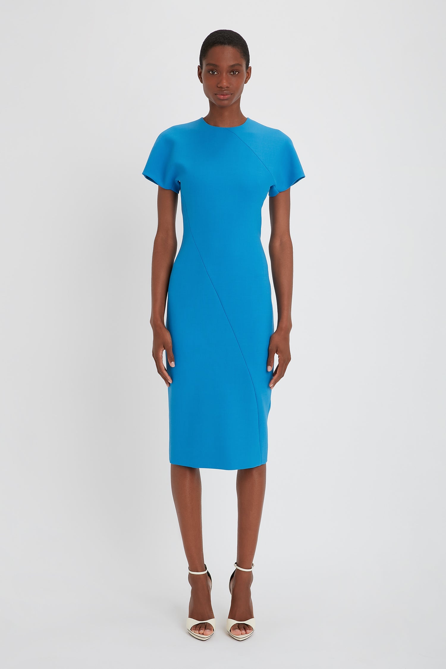 Victoria beckham fitted t sale shirt dress