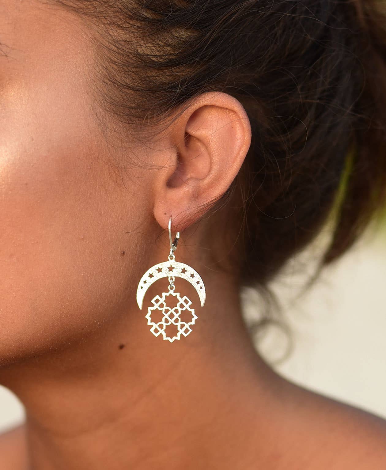 Zoe and morgan gypsy heart earrings gold 2025