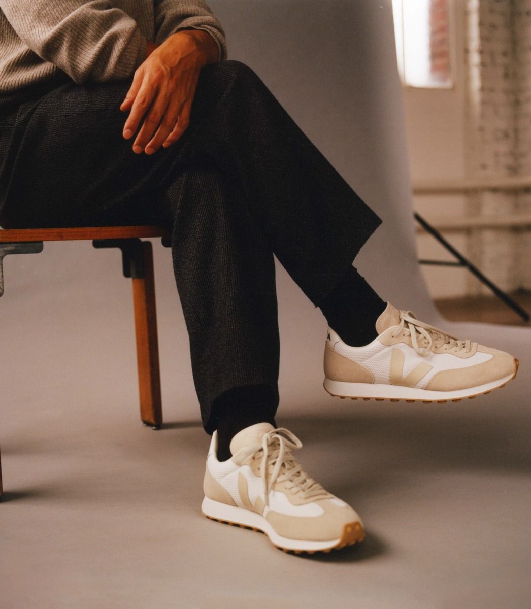 Veja | Rio Branco Alveomesh - White / Pierre / Natural