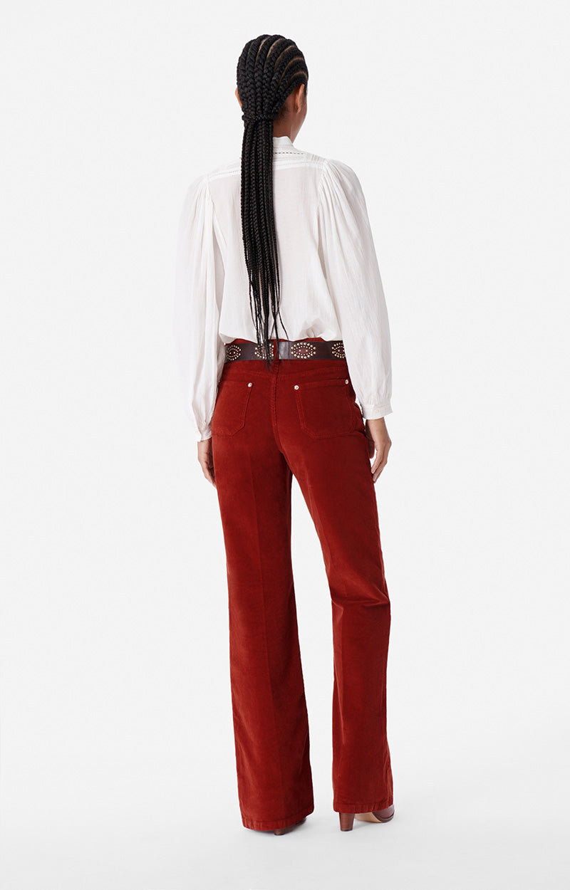 Vanessa Bruno | Dompay Flare Pant - Brique