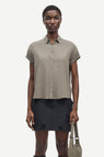 Samsoe Samsoe | Majan Short Sleeve Shirt - Bungee Cord