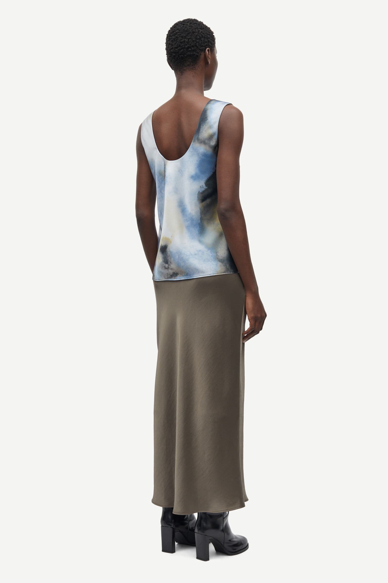 Samsoe Samsoe | Saagneta Long Skirt - Bungee Cord