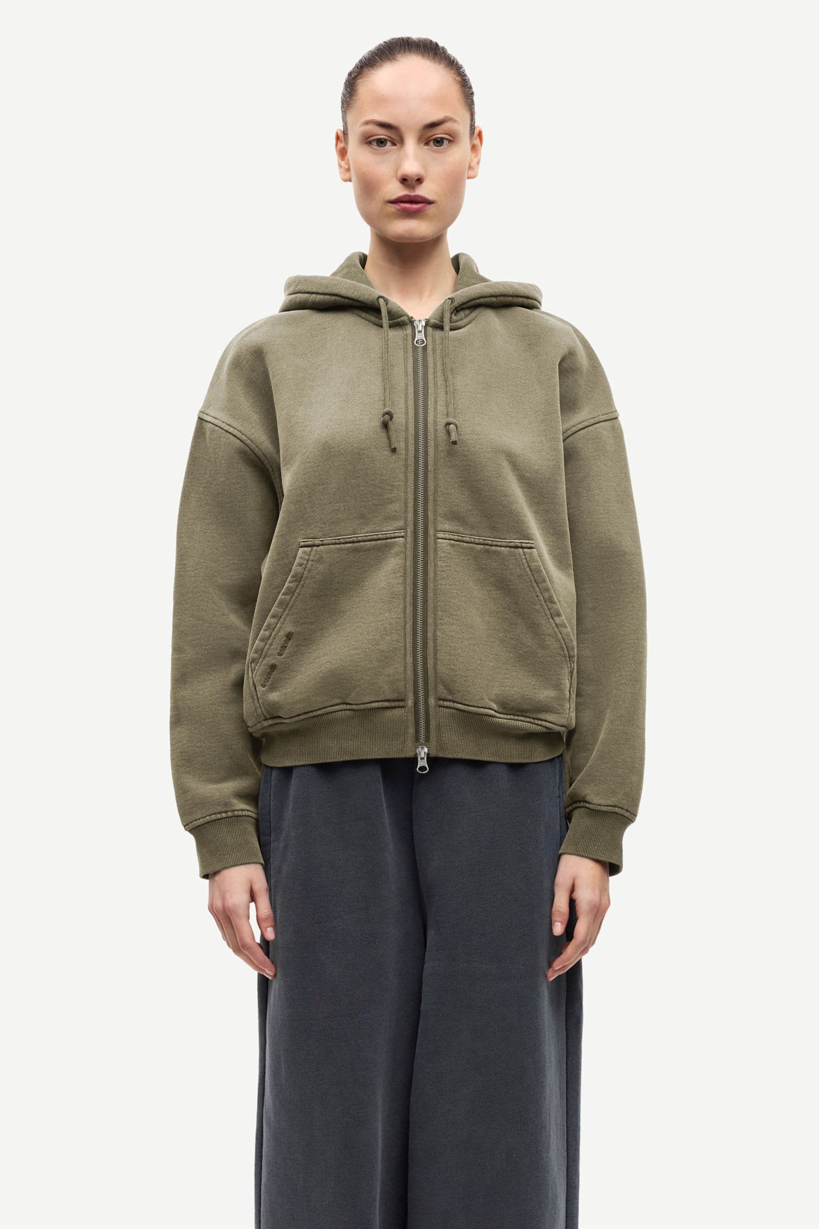 Samsoe Samsoe | Sava Hoodie - Vetiver