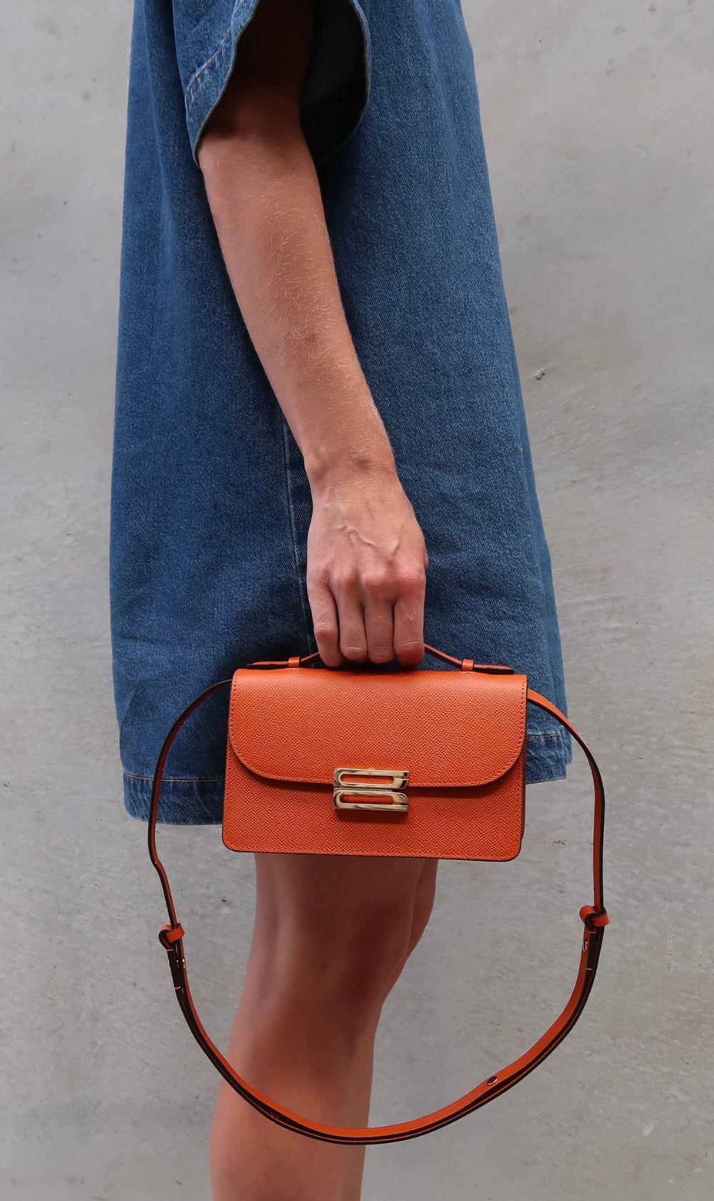 Victoria Beckham | The Dorian Bag Mini - Burnt Orange