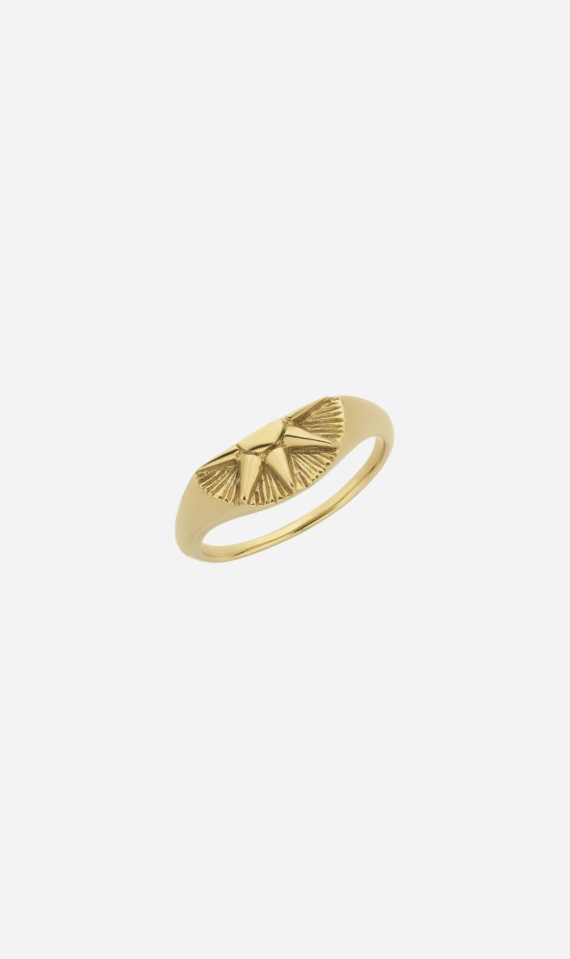 Zoe & Morgan | Let The Sun Shine In Ring - Gold