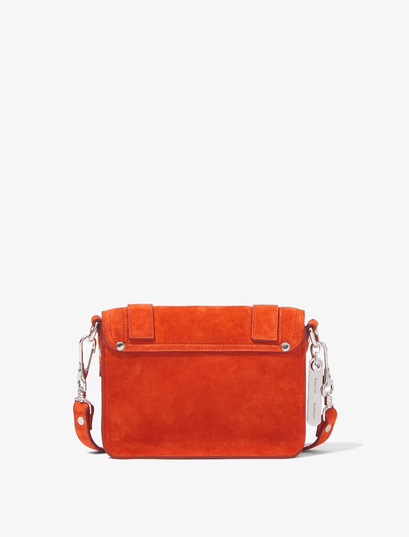 Proenza Schouler | Suede PS1 Mini Crossbody Bag - Tomato Red Suede