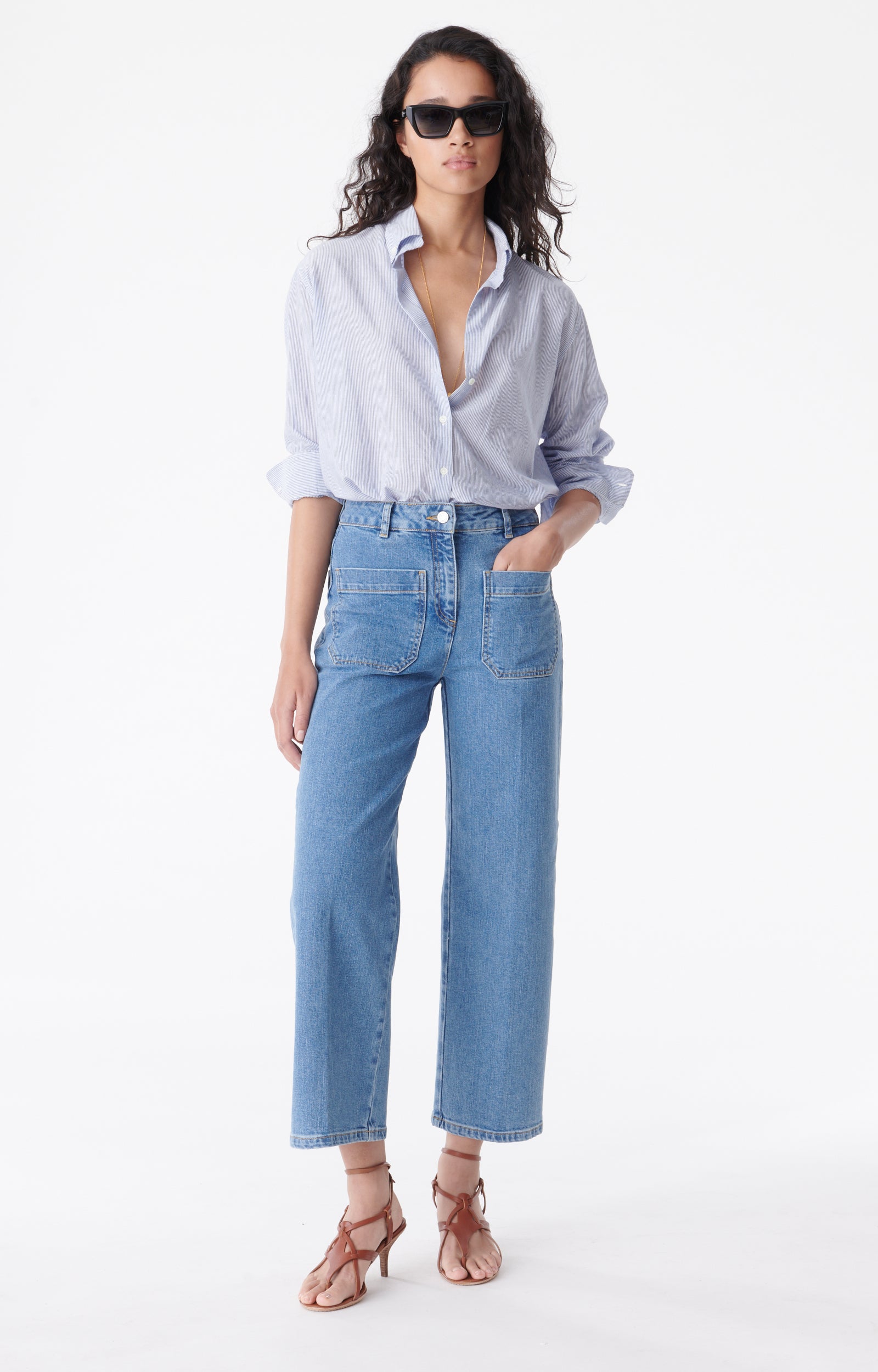 Vanessa Bruno | Helias Straight Jeans - Indigo Clair