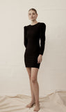 Luxe De Valentina | Como Mini Dress - Black