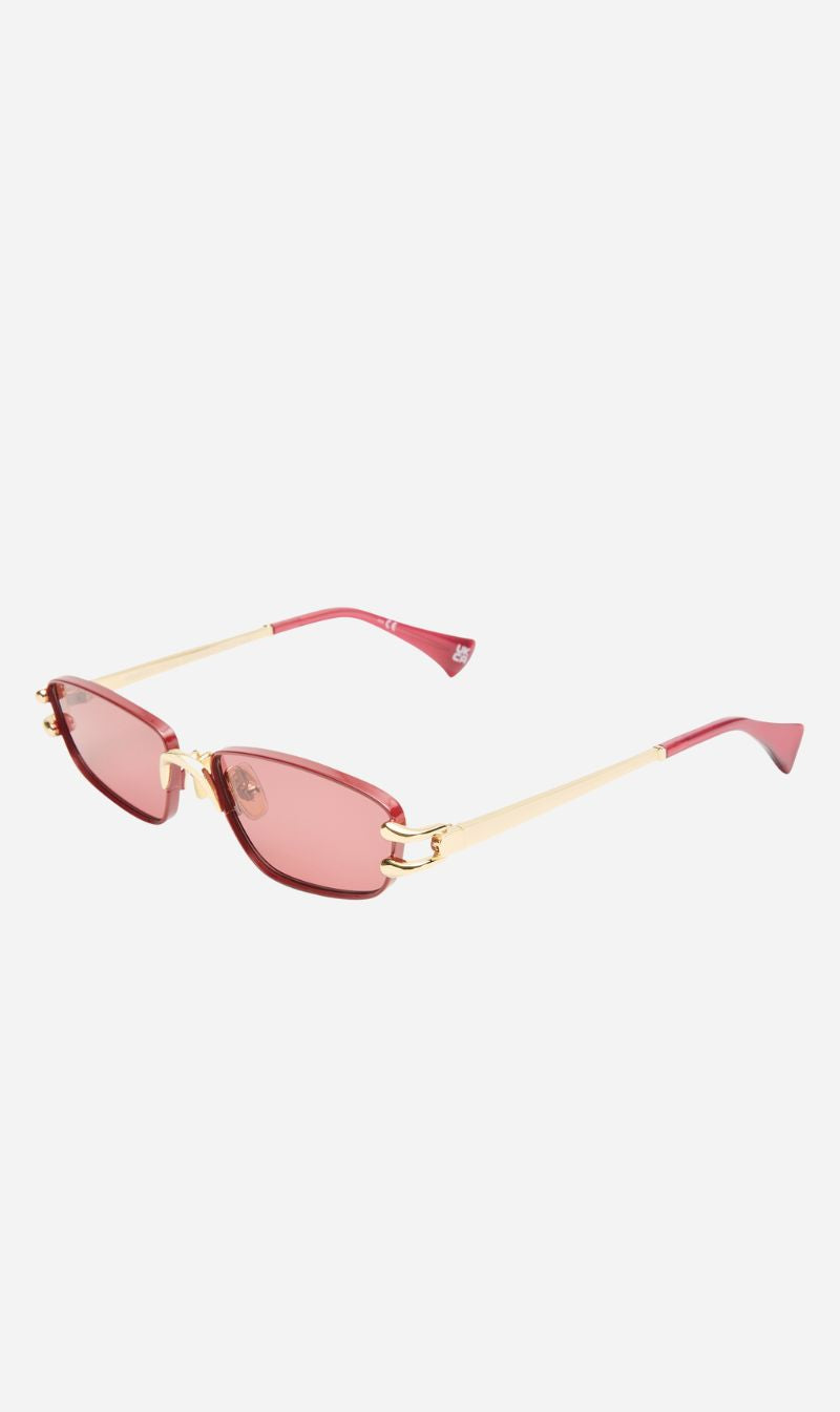 Le Specs | Numero Cinco - Bright Gold Burgundy