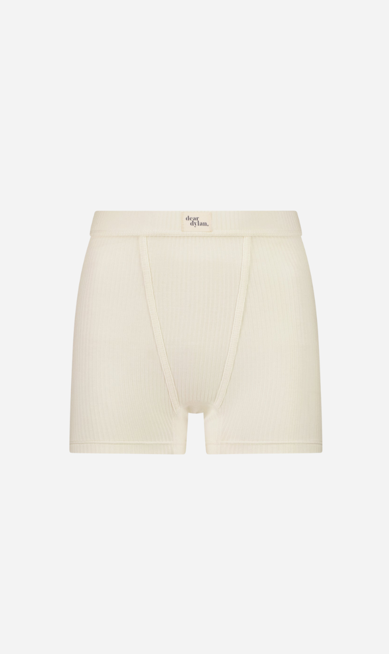 Dear Dylan | Organic Boyfriend Short - Ivory