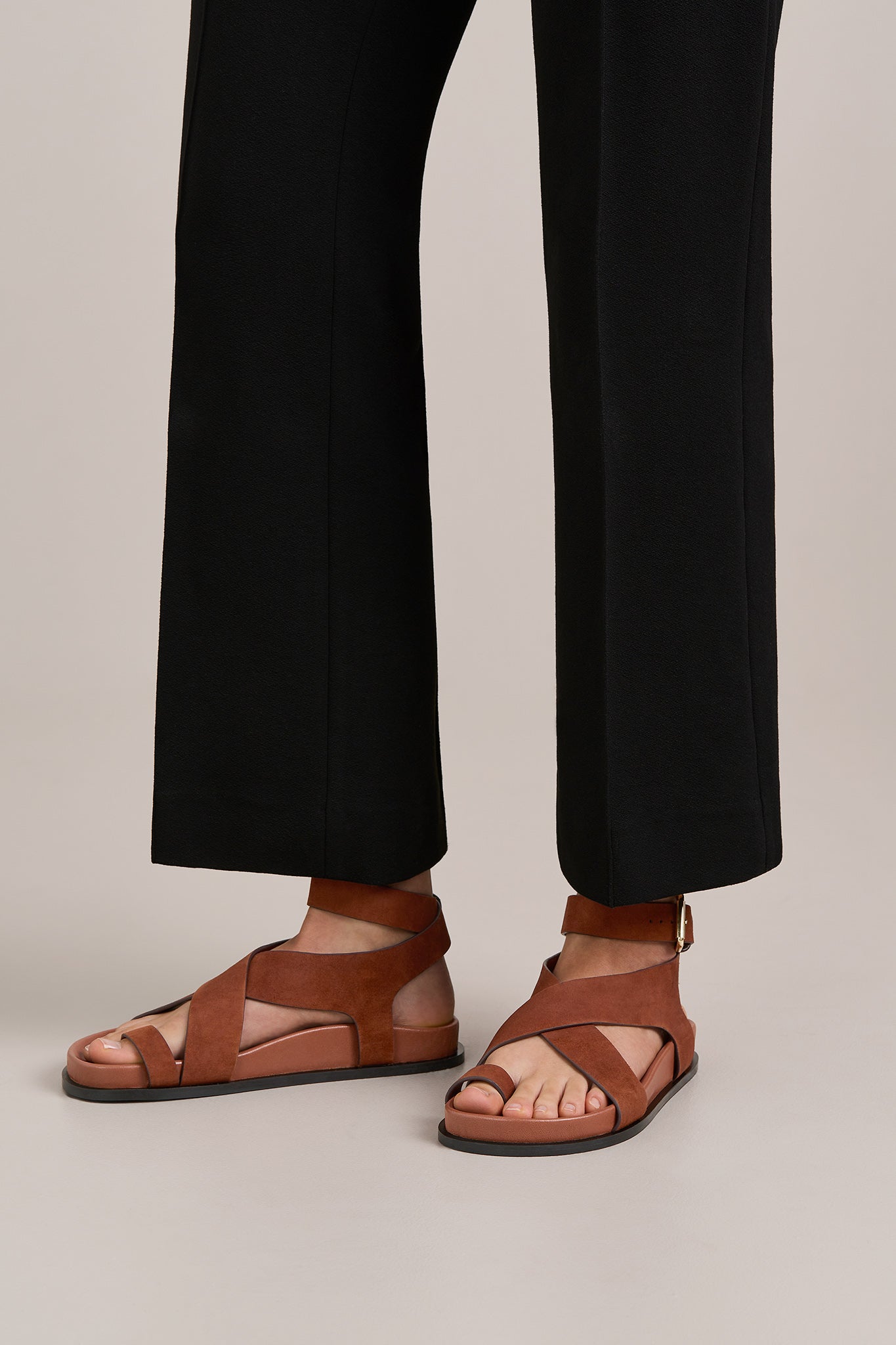 A.Emery | The Jalen Sandal - Sienna Suede