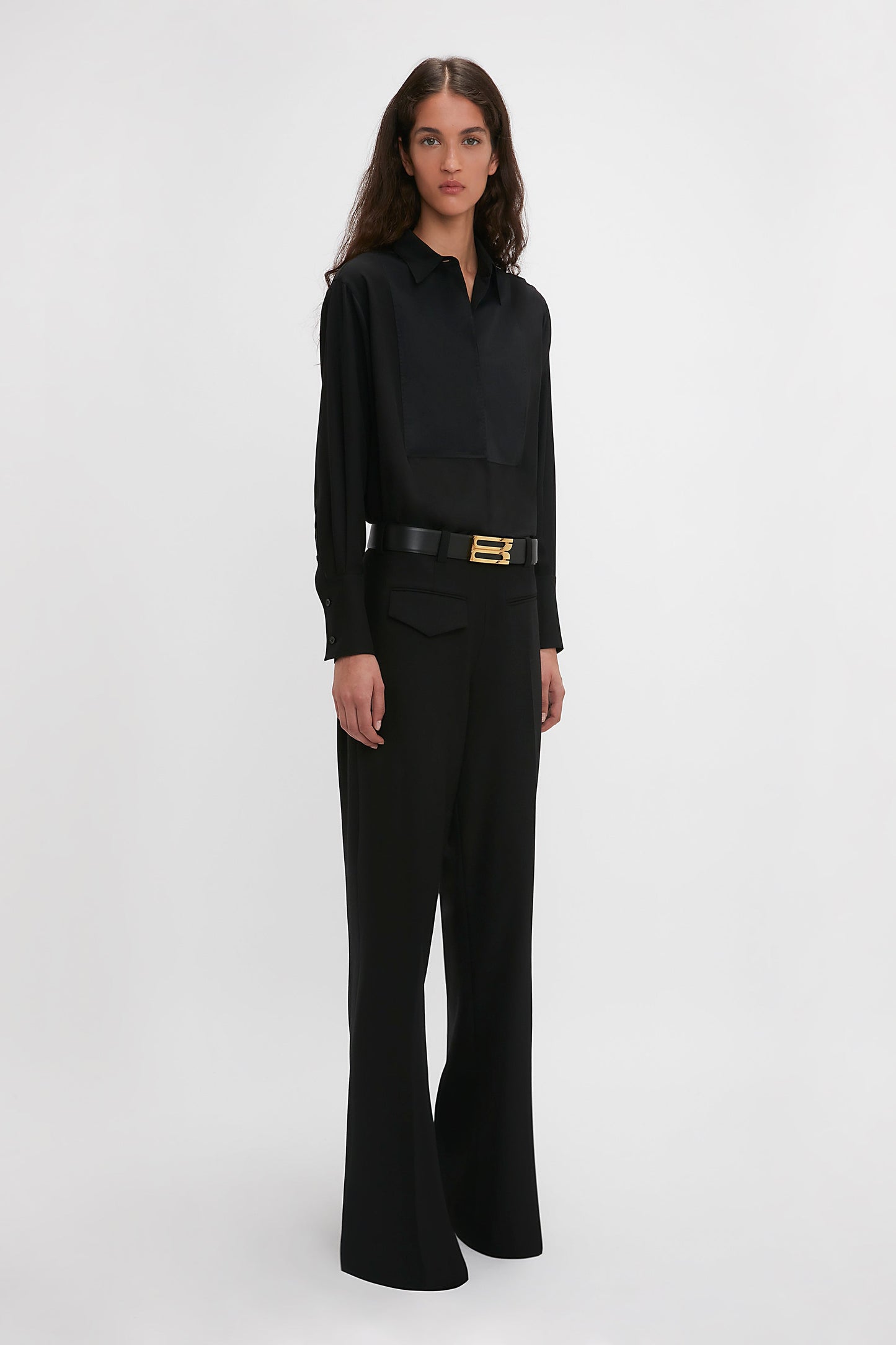 Victoria Beckham | Reverse Front Trouser - Black