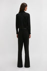 Victoria Beckham | Reverse Front Trouser - Black