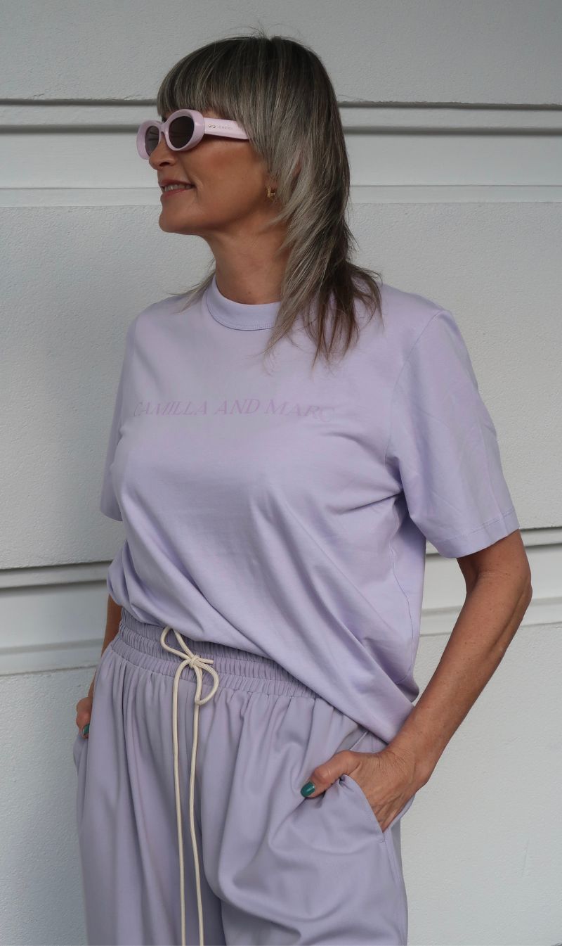 Camilla and Marc | Asher Tee - Lilac