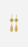 Zoe & Morgan | Sunshine Earrings - Gold/Chrome Diopside