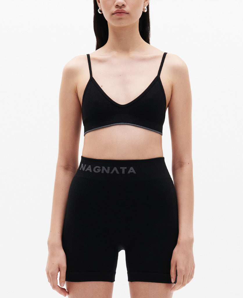 Nagnata | Ballet Wool Mini Short - Black