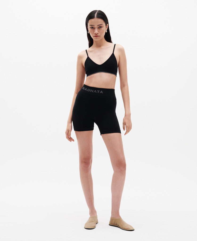 Nagnata | Ballet Wool Mini Short - Black