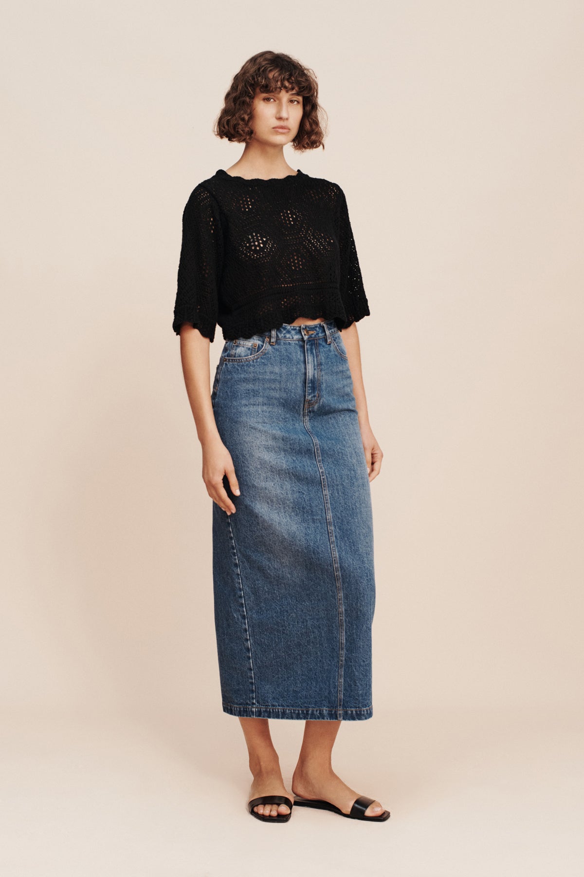 Posse | Harvey Skirt - Denim