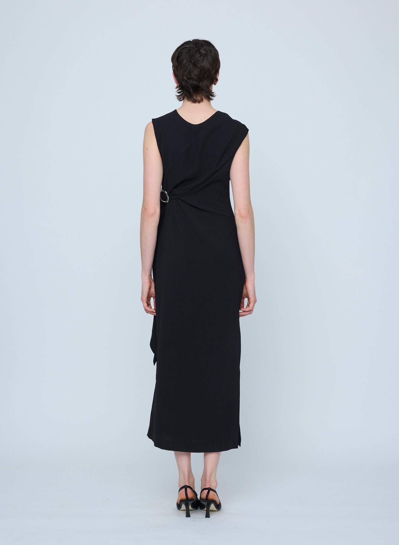 Wynn Hamlyn | Astrid Sleeveless Maxi Dress - Black