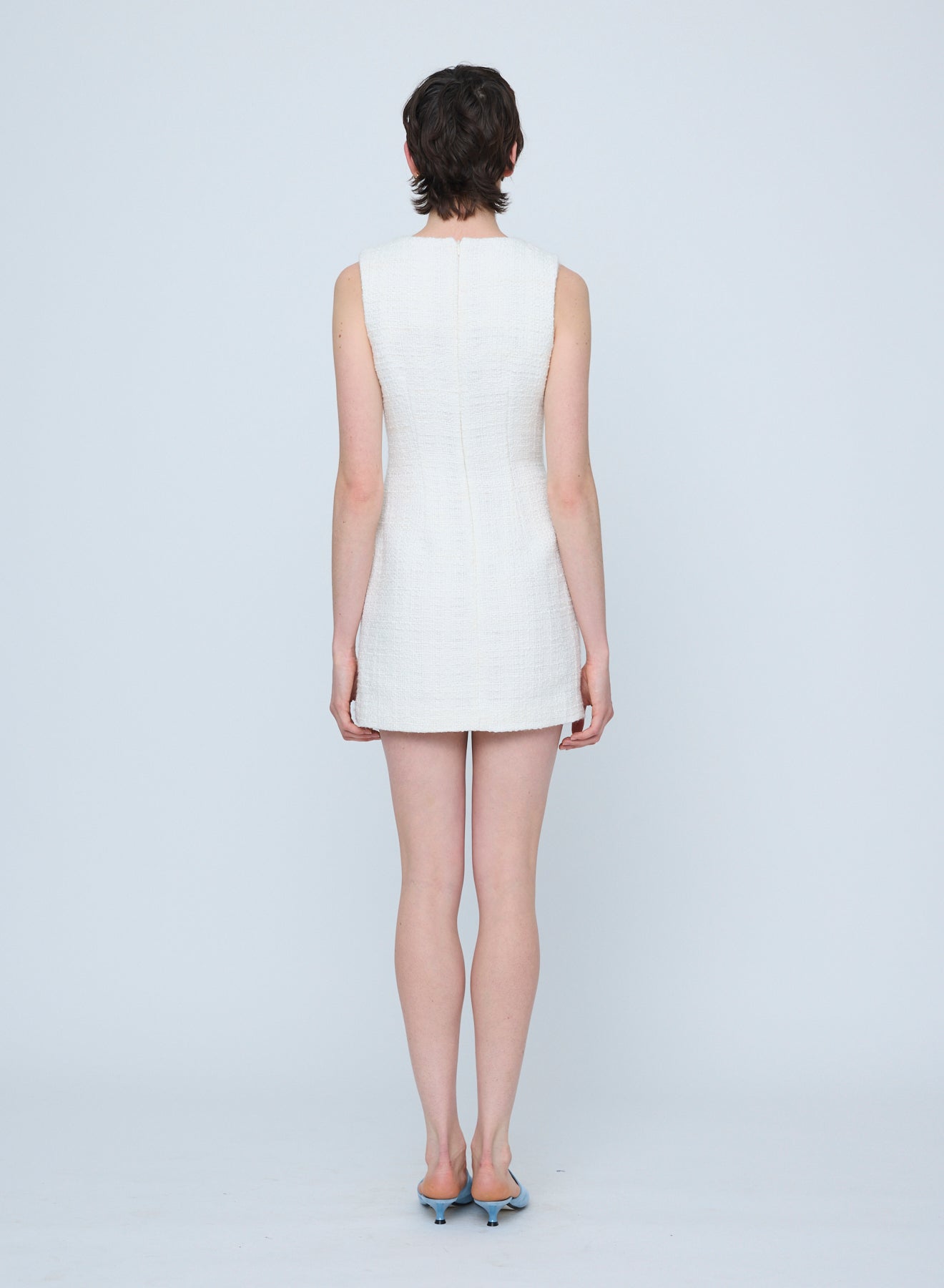 Wynn Hamlyn | Beck Mini Dress - Ivory