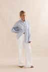 Caitlin Crisp | Sunny Beach Shirt - Sky Blue Voile