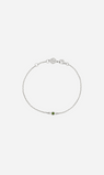 Zoe & Morgan | Stella Bracelet - Silver/Chrome Diopside