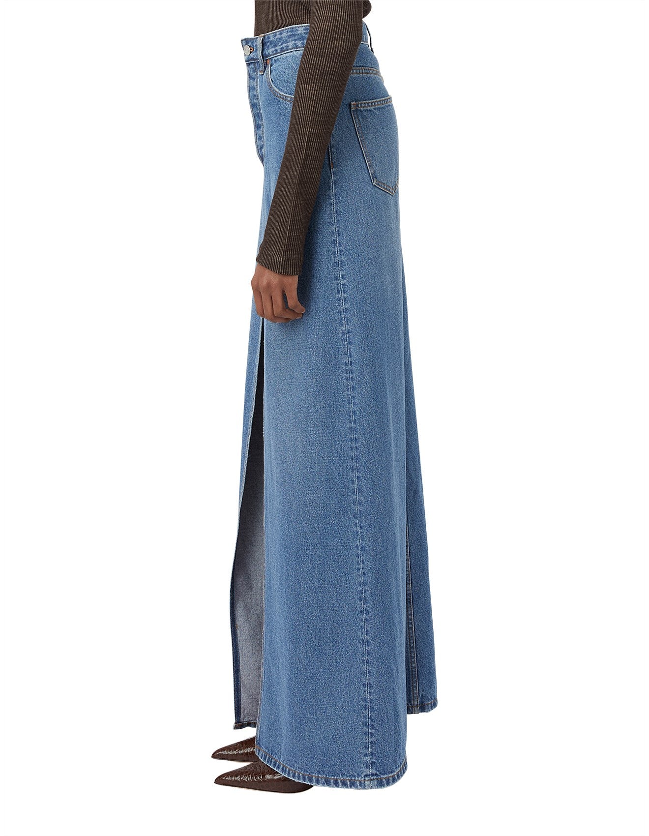 Camilla and Marc | Stevie Denim Maxi Skirt - Classic Blue