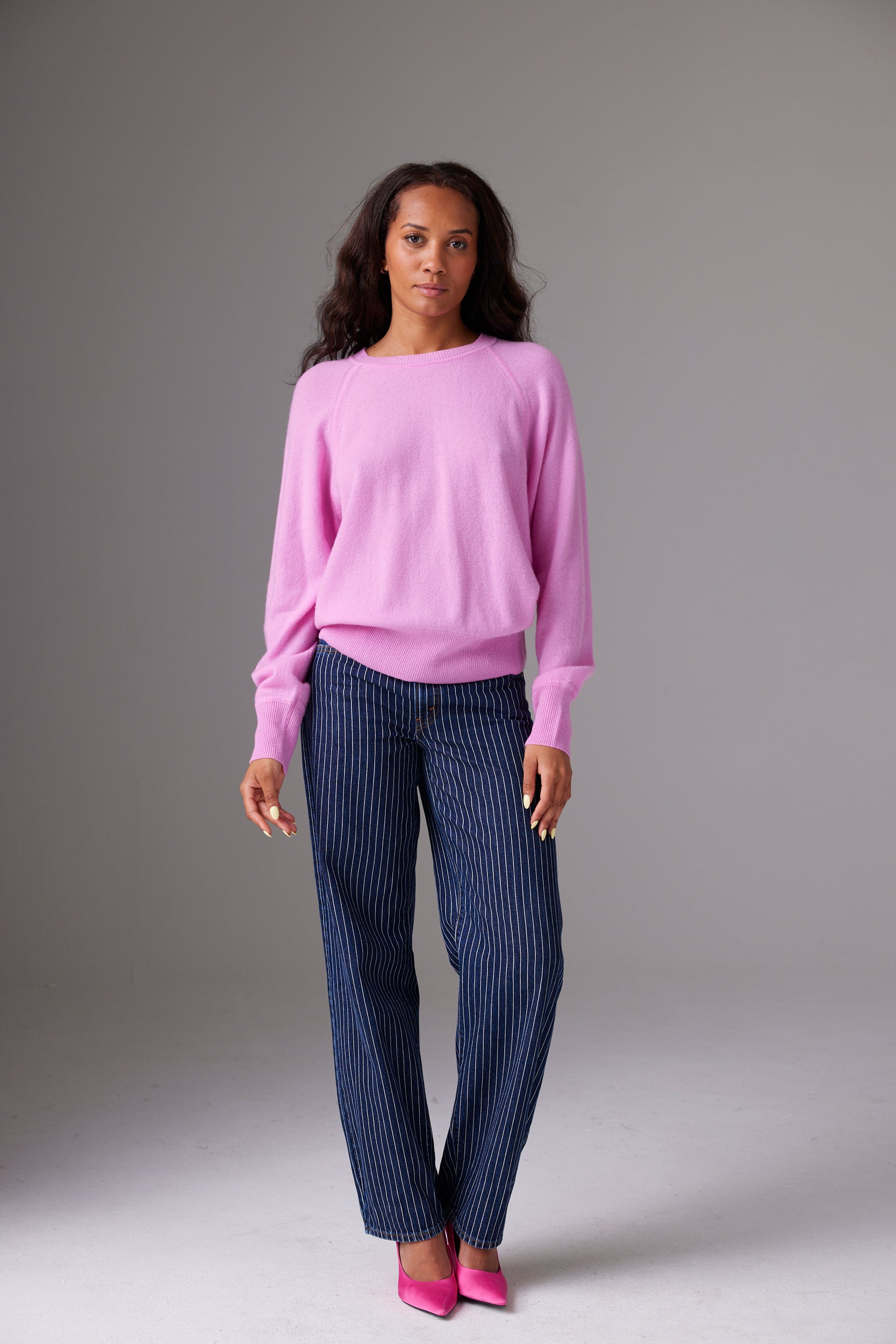 CRUSH | Defay Cashmere Sweater Shirt - Violetta