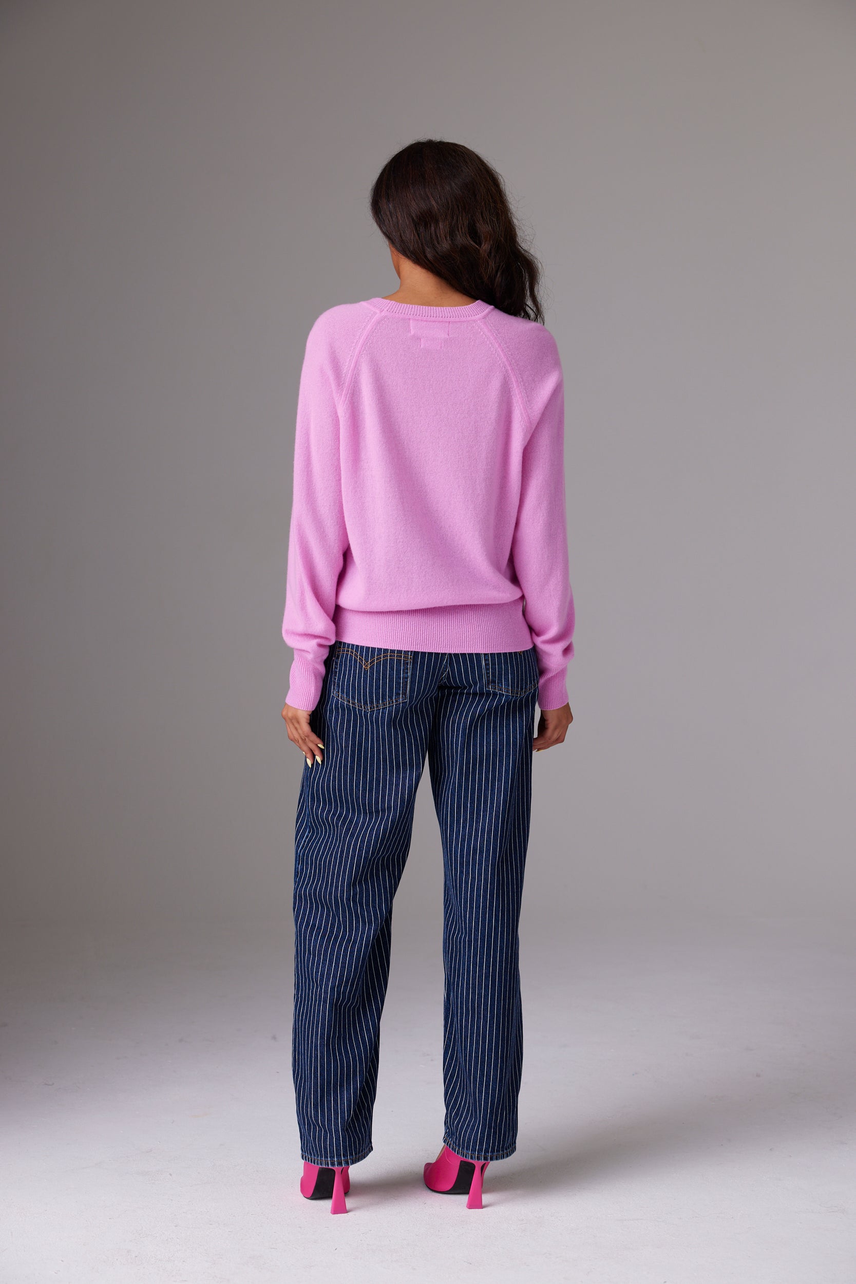 CRUSH | Defay Cashmere Sweater Shirt - Violetta