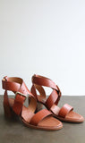 Vanessa Bruno | Sandales 45mm Sandale Talon - Cognac